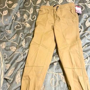 Boys beige joggers